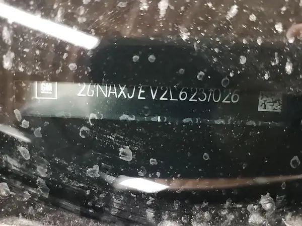 2GNAXJEV2L6231026 2020 CHEVROLET EQUINOX - Image 8
