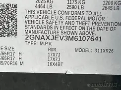2GNAXJEV3M6107641 2021 CHEVROLET EQUINOX