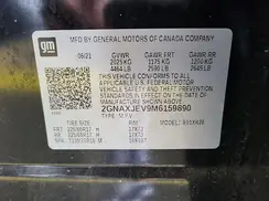 2GNAXJEV9M6159890 2021 CHEVROLET EQUINOX