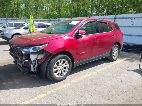 2GNAXKEV2K6272762 2019 CHEVROLET EQUINOX - Image 2