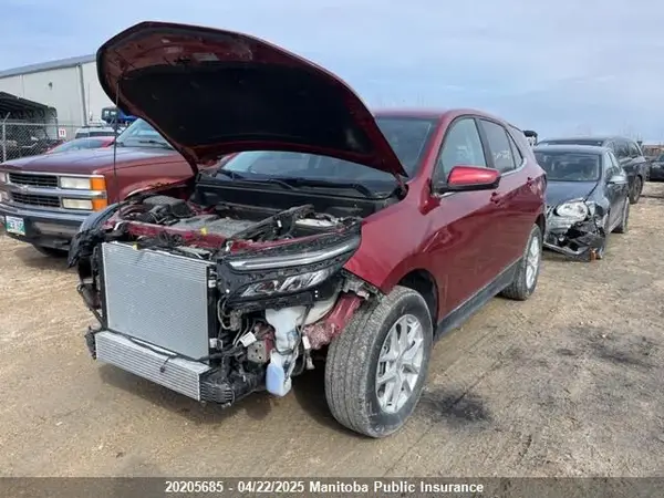 2GNAXUEV0N6107065 2022 CHEVROLET EQUINOX - Image 1