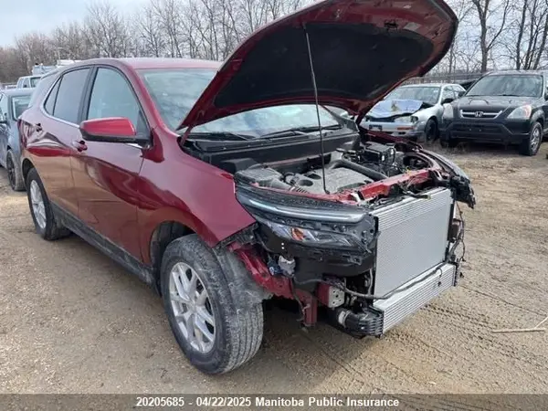 2GNAXUEV0N6107065 2022 CHEVROLET EQUINOX - Image 2