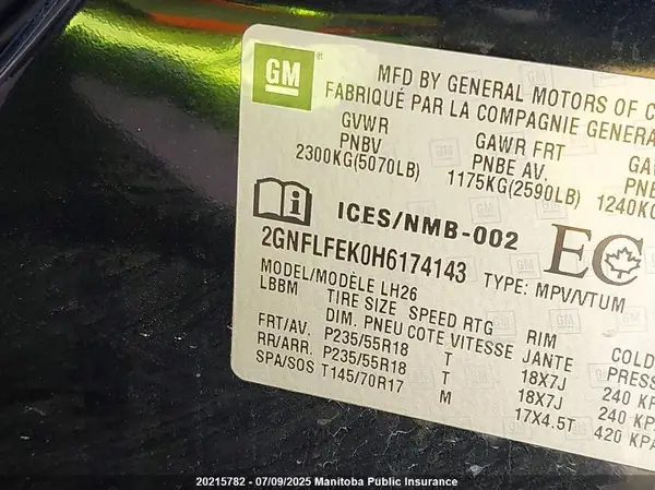 2GNFLFEK0H6174143 2017 CHEVROLET EQUINOX - Image 8