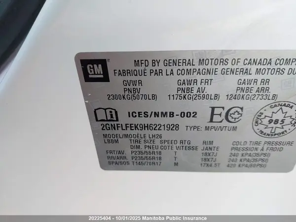 2GNFLFEK9H6221928 2017 CHEVROLET EQUINOX - Image 8