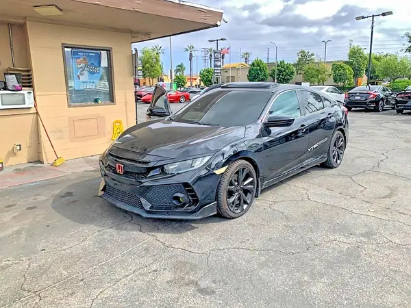 2HGFC1E56JH702317 2018 HONDA CIVIC - Image 2