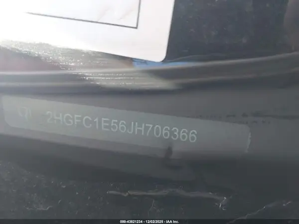 2HGFC1E56JH706366 2018 HONDA CIVIC - Image 8