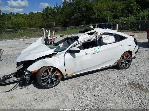 2HGFC1E57KH702523 2019 HONDA CIVIC - Image 2