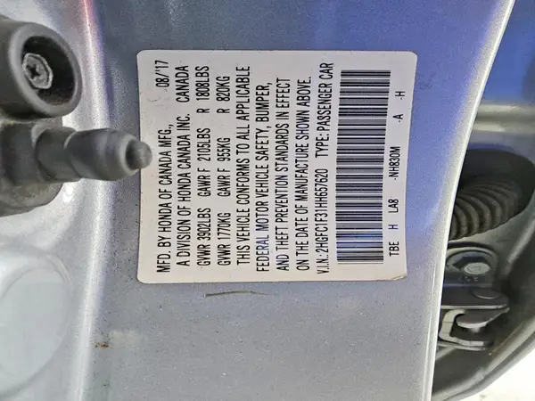 2HGFC1F31HH657620 2017 HONDA CIVIC - Image 5