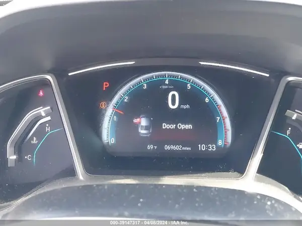 2017 HONDA CIVIC auction photo 7