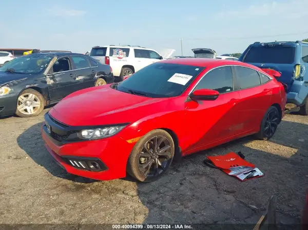 2HGFC2E80KH552576 2019 HONDA CIVIC - Image 2