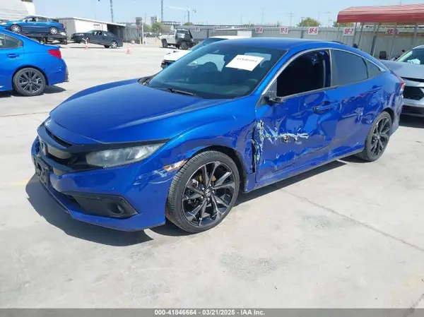 2HGFC2E89KH566573 2019 HONDA CIVIC - Image 2