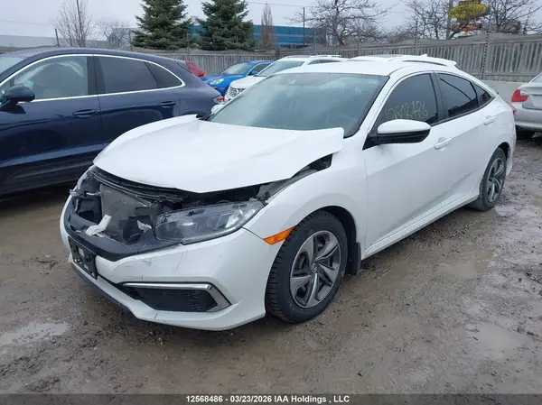 2HGFC2F50KH004582 2019 HONDA CIVIC - Image 2