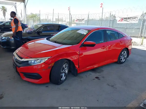 2HGFC2F51JH597643 2018 HONDA CIVIC - Image 2