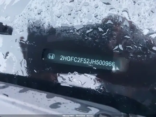 2HGFC2F52JH500966 2018 HONDA CIVIC - Image 8