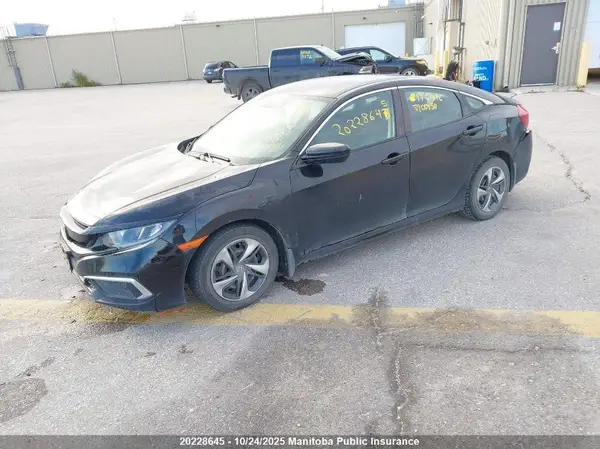 2HGFC2F52KH009511 2019 HONDA CIVIC - Image 2