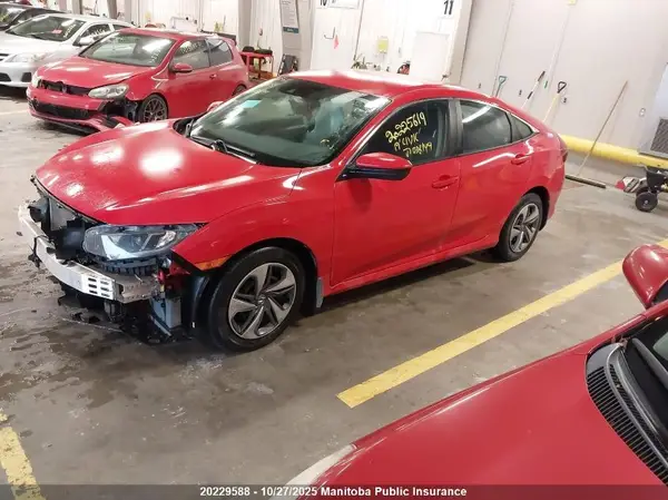 2HGFC2F52KH038149 2019 HONDA CIVIC - Image 2