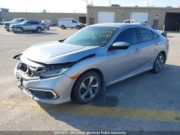 2HGFC2F55KH013407 2019 HONDA CIVIC - Image 2