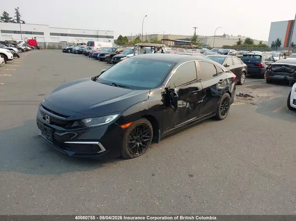 2HGFC2F55KH015321 2019 HONDA CIVIC - Image 2