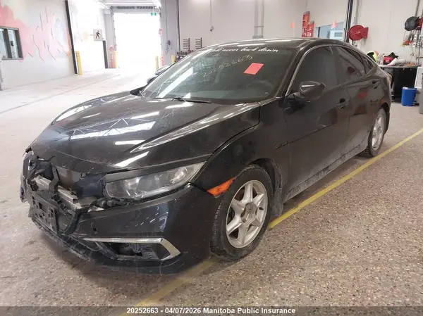 2HGFC2F55LH013778 2020 HONDA CIVIC - Image 2