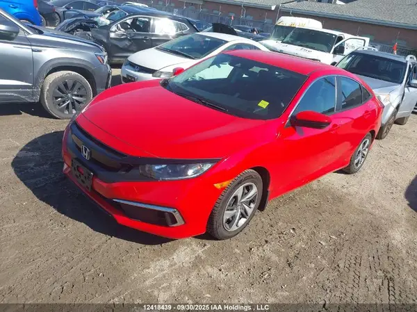 2HGFC2F56KH015229 2019 HONDA CIVIC - Image 2