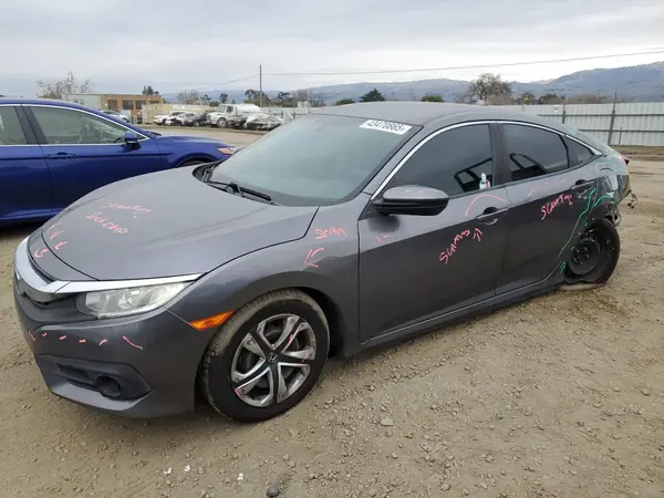 2HGFC2F57JH607186 2018 HONDA CIVIC - Image 1