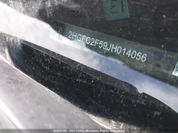 2HGFC2F59JH014056 2018 HONDA CIVIC - Image 8