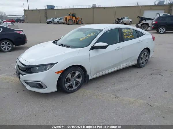 2HGFC2F59LH006736 2020 HONDA CIVIC - Image 2