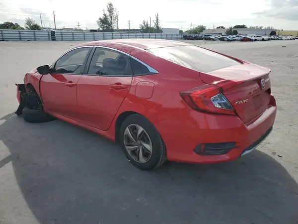 2HGFC2F62KH501058 2019 HONDA CIVIC - Image 2