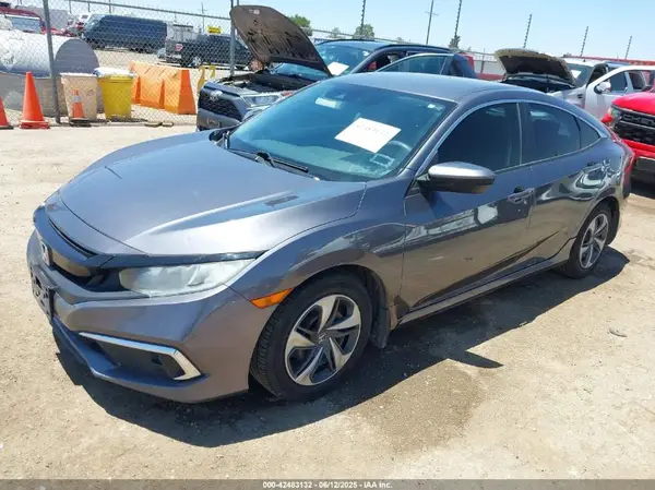 2HGFC2F62KH606568 2019 HONDA CIVIC - Image 2