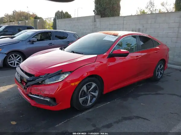 2HGFC2F63KH536207 2019 HONDA CIVIC - Image 2