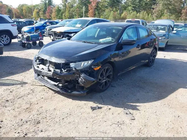 2HGFC2F63KH585214 2019 HONDA CIVIC - Image 2