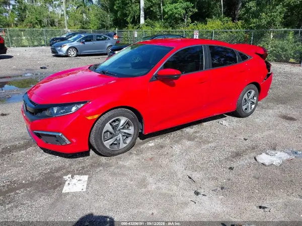 2HGFC2F66KH501127 2019 HONDA CIVIC - Image 2