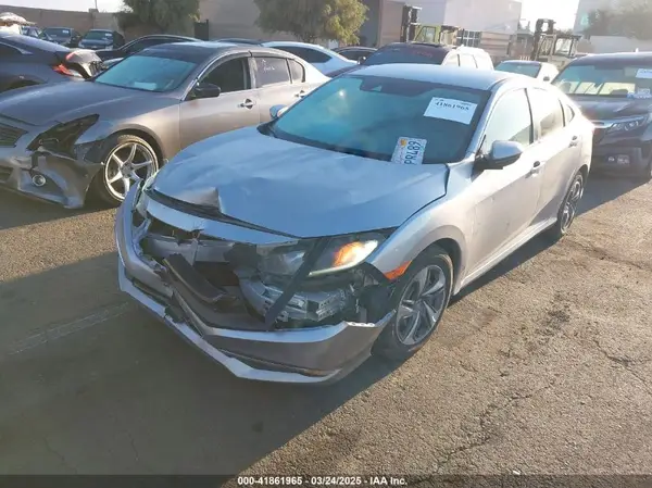 2HGFC2F66KH550182 2019 HONDA CIVIC - Image 2