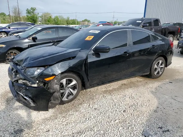 2HGFC2F66KH591797 2019 HONDA CIVIC - Image 1