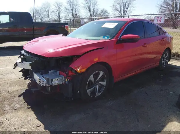 2HGFC2F66KH592514 2019 HONDA CIVIC - Image 2