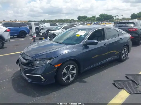 2HGFC2F66MH543686 2021 HONDA CIVIC - Image 2