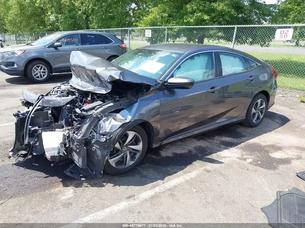 2HGFC2F67KH591484 2019 HONDA CIVIC - Image 2