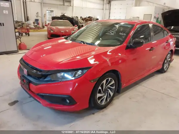 2HGFC2F71KH006911 2019 HONDA CIVIC - Image 2