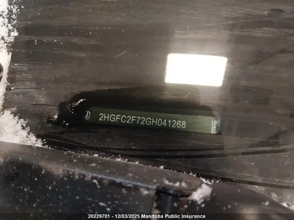 2HGFC2F72GH041268 2016 HONDA CIVIC - Image 8