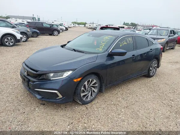 2HGFC2F73KH025654 2019 HONDA CIVIC - Image 2