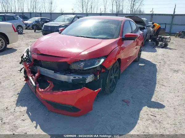 2HGFC2F80KH014880 2019 HONDA CIVIC - Image 2