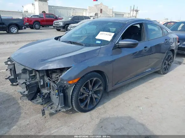 2HGFC2F80KH500346 2019 HONDA CIVIC - Image 2