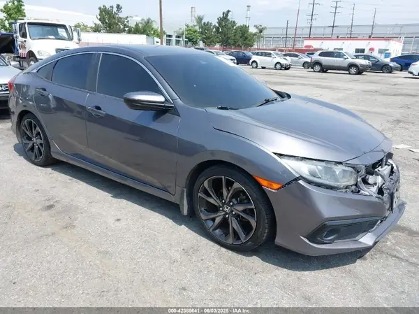 2HGFC2F80KH502792 2019 HONDA CIVIC - Image 1