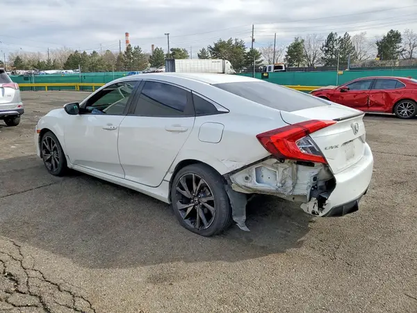 2HGFC2F80KH504347 2019 HONDA CIVIC - Image 2