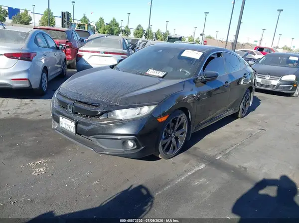 2HGFC2F80KH505594 2019 HONDA CIVIC - Image 2