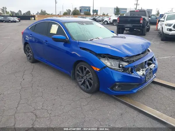 2HGFC2F80KH525182 2019 HONDA CIVIC - Image 1