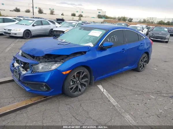 2HGFC2F80KH525182 2019 HONDA CIVIC - Image 2