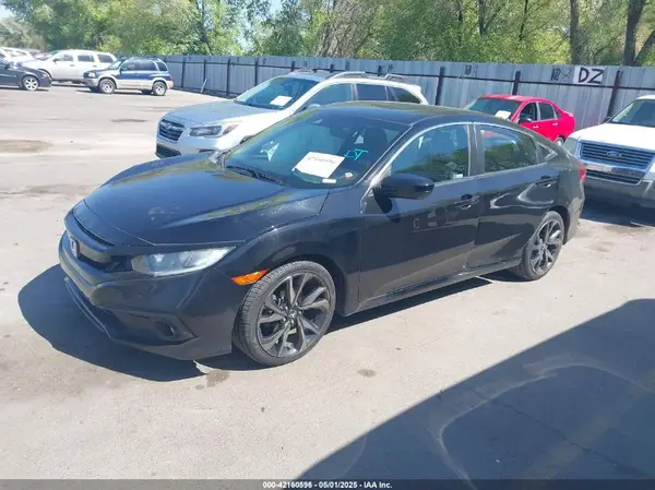 2HGFC2F80KH525781 2019 HONDA CIVIC - Image 2