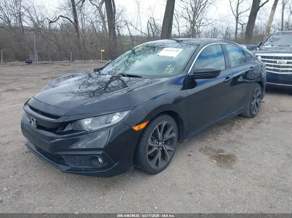 2HGFC2F80KH545478 2019 HONDA CIVIC - Image 2