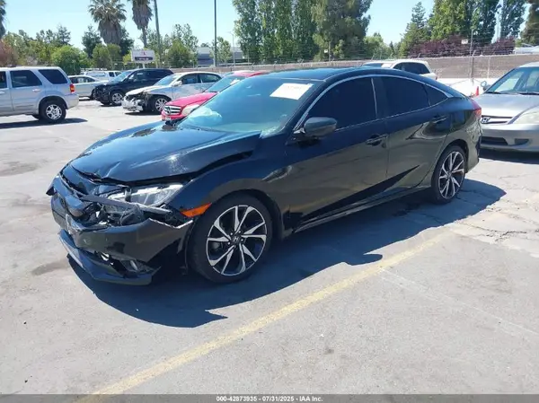 2HGFC2F80KH550485 2019 HONDA CIVIC - Image 2